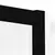 Shower cabin New Trendy Suvia Black 2D K-3580 90x90x185 cm 5 mm matte glass