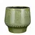 ქოთანი კერამიკული Monta pot round d. green - h20xd22cm