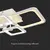 Chandelier LED V-TAC 70W 6000Lm white IP20 VT-7718 23395