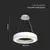Подвес LED  V-TAC LED 50W 4000К 6100Lm Ø600 белый 6958