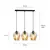Hanger EMIBIG Istar 3 E27 3x MAX 60W black honey