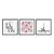 Картина Styler FR444 PARISIENNE 3x30x30 см