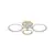 Chandelier LED 45W 3900Lm white IP20 VT-7717 23394