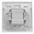 Switch with backlit EKF ERV10-121-10 1 key white