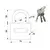 Padlock Soller 367-1 75mm glossy