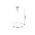 Hanger Rabalux Tesia LED 36W 4000K Silver white 71040