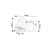 სპოტი Rabalux Perico 1 GU10 h105 L160 შავი