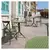 Стол зеленый Sky Pearl 74x60 см