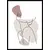 სურათი ჩარჩოში Styler FP117 PINK WOMAN 50X70