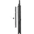 შტატივი ტელესკოპური Brennenstuhl 1150-3000მმ შავი Bau ST301