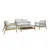 Garden furniture set GARDENLINE BIANCO COLLECTION