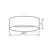 Потолочный светильник Kanlux 36463 RIFA LED 17.5W WW B/W