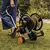 Hose reel with hose and accessories Fiskars XL