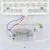 ჭერის განათება LED V-TAC 36W 3000 6400K 3900Lm CCT CHANGING 3IN1 მრგვალი 217609