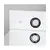 Cabinet with mirror ST-50 white 53x76x15 см