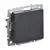 ჩამრთველი რევერსი IEK BRITE 1 10A VC10-1-6-BrB შავი