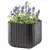 ყვავილის ქოთანი Keter CUBE PLANTER M ყავისფერი 21.5 ლ