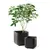 ყვავილის ქოთანი Keter CUBE PLANTER M ყავისფერი 21.5 ლ