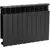 Sectional radiator, aluminum KFA Armatura G500F black