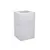 ქოთანი პლასტმასის EDA Plastiques CARRE HAUT GRAPHIT'UP 29,5x29,5x49,5სმ 36ლ