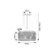 Люстра Rabalux 72262 Inesa 2 E27 40w черный