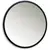 Mirror with black metal frame Silver Mirrors Manhattan D500
