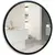 Mirror with black metal frame Silver Mirrors Manhattan D500