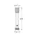 საშხაპე მილი Grohe 27173002 VitalioFlex Comfort Chrome 2000 მმ