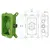 შხაპის ფარული მონტაჟის სისტემა Rubineta 625014 Kubo-1F-Uno (6в1)