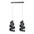 Hanger EMIBIG Saga 2 E27 2x MAX 40W black