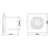 Bathroom fan Europlast EXTRA E100