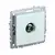 Розетка IEK TV BRITE RTV11-0-BrZh оконечная жемчуг