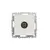 Розетка IEK TV BRITE RTV11-0-BrZh оконечная жемчуг