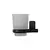 Cup for toothbrushes Tema Premium Tooth Brush Holder 71004 B-e Black