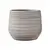 კერამიკული ქოთანი Ravenna pot round l. grey anthracite brown 3 assorted PDQ 13x14სმ