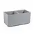 ქოთანი ყვავილის LAMELA KARO ECO recycled concrete 78x39x39,4 სმ
