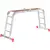Ladder multifunctional with a platform NV 2330403 348 cm