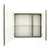 Cabinet with mirror Denko More 80 Patara Bronze