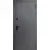 Дверь металлическая наружнее открывание Doors 717A STRONG 980x2200 мм R антрацит