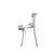 ბიდეს ჰიგიენური ონკანი Rubineta 625134 Onyx Chrome