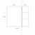 Mirror with cabinet Sanservice Atlanta 60