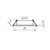 სანათი წერტილოვანი Kanlux DALLA CT-DTO50-B 22432 Gx5.3 1x MAX 50W