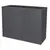 ქოთანი პლასტმასის EDA Plastiques LOFT L BASALT 78,5 X 29,5 X 60სმ 46ლ