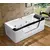 Hydromassage bathtub ZS-8613-2 850x1700x660 mm
