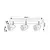 სპოტი Rabalux Perico 3 GU10 h150 L430 შავი