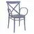 Стул темно-серый Sky Pearl 87x51x44 см