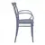 Стул темно-серый Sky Pearl 87x51x44 см