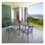 Стул темно-серый Sky Pearl 87x51x44 см