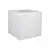 ქოთანი პლასტმასის EDA Plastiques POT CARRE GRAPHIT 49,5x49,5x49,5სმ 57ლ