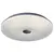 სანათი ჭერის Rabalux Galeti2 24W 4000K 1900Lm IP20 71184 Ø400 თეთრი ვერცხლისფერი